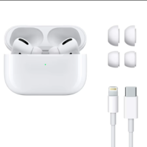 Apple Airpods Pro In-Ear Active Noise Cancellation Truly Wireless Earbuds with Mic (Bluetooth 5.0, with Wireless Charging Case MRP: 24,900/-